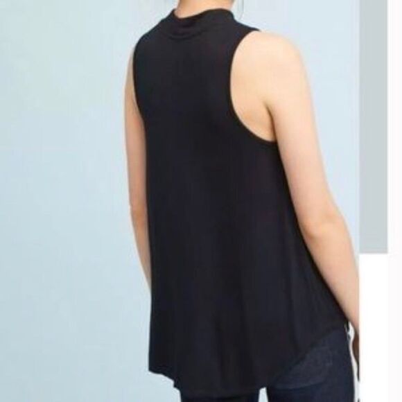 ANTHROPOLOGIE Pure+Good Ribbed Swing Tank - Picture 2 of 9